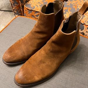 Tecovas Suede Boots